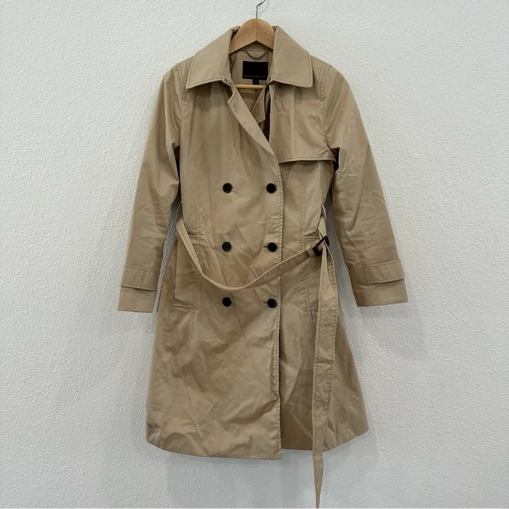 BANANA REPUBLIC trench coat SzS - Picture 1 of 11